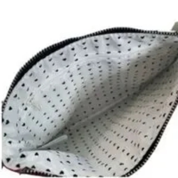 BRIGHTON "Glitter & Go" Holiday Love Jewels Nautical Rope Chain Canvas Crossbody - Picture 5 of 6